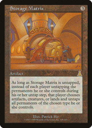 Storage Matrix [Urza's Destiny] | Dumpster Cat Games
