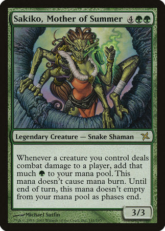 Sakiko, Mother of Summer [Betrayers of Kamigawa] | Dumpster Cat Games