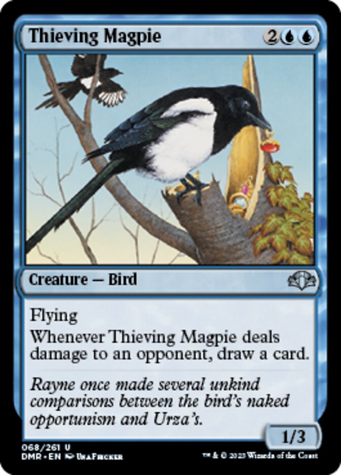 Thieving Magpie [Dominaria Remastered] | Dumpster Cat Games