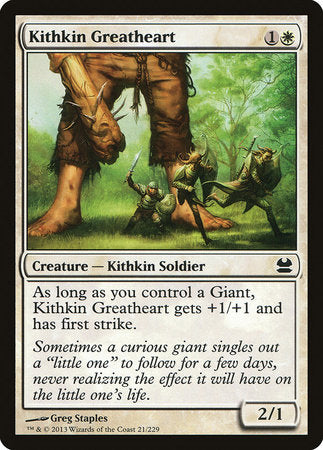 Kithkin Greatheart [Modern Masters] | Dumpster Cat Games