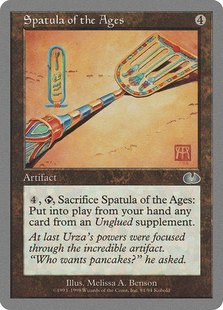 Spatula of the Ages [Unglued] | Dumpster Cat Games