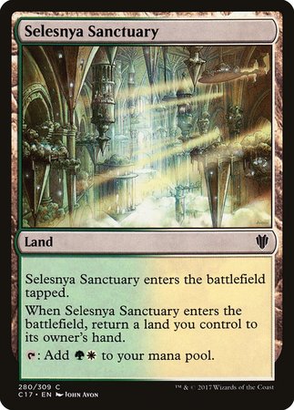 Selesnya Sanctuary [Commander 2017] | Dumpster Cat Games