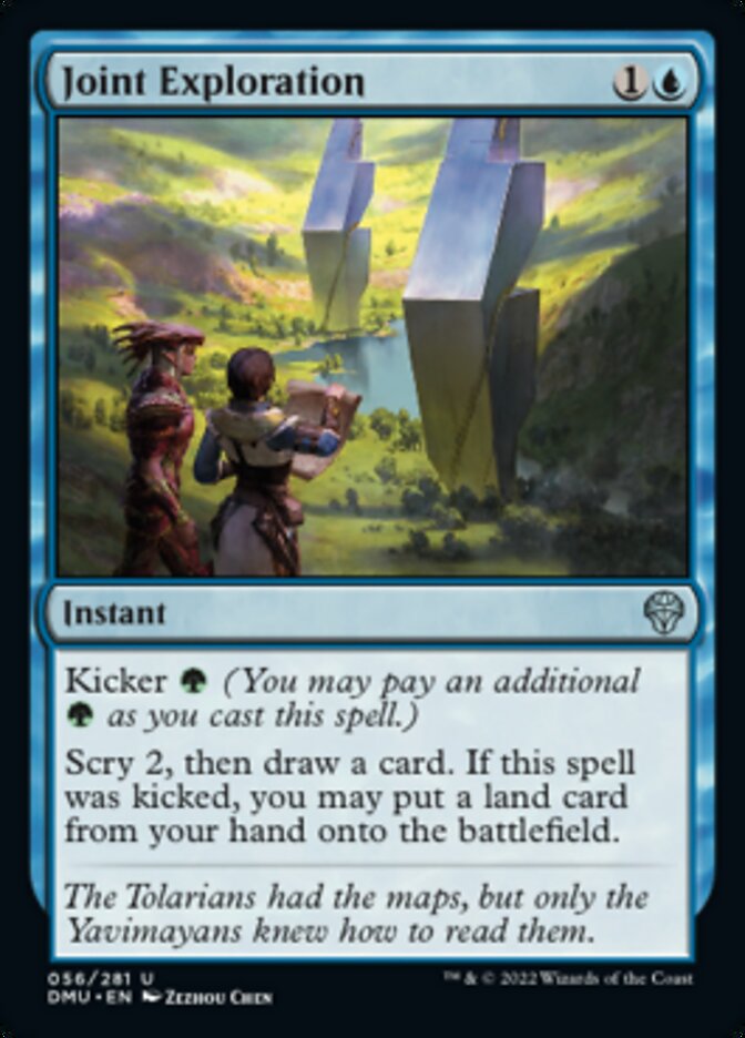 Joint Exploration [Dominaria United] | Dumpster Cat Games