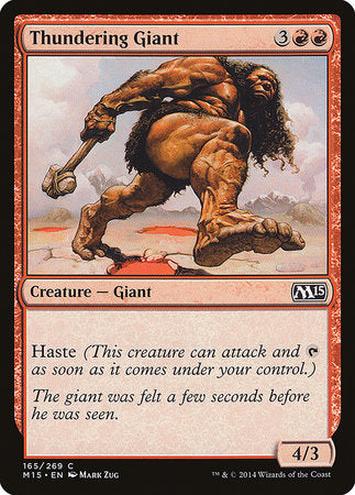 Thundering Giant [Magic 2015] | Dumpster Cat Games