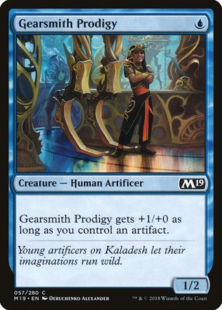 Gearsmith Prodigy [Core Set 2019] | Dumpster Cat Games