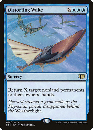 Distorting Wake [Commander 2014] | Dumpster Cat Games