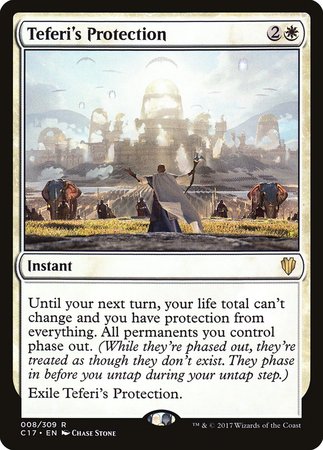 Teferi's Protection [Commander 2017] | Dumpster Cat Games