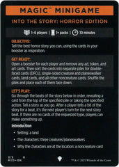 Into the Story: Horror Edition (Magic Minigame) [Innistrad: Midnight Hunt Minigame] | Dumpster Cat Games