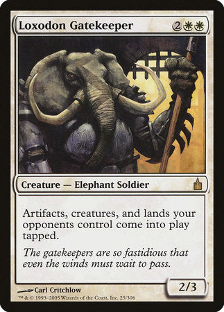 Loxodon Gatekeeper [Ravnica: City of Guilds] | Dumpster Cat Games