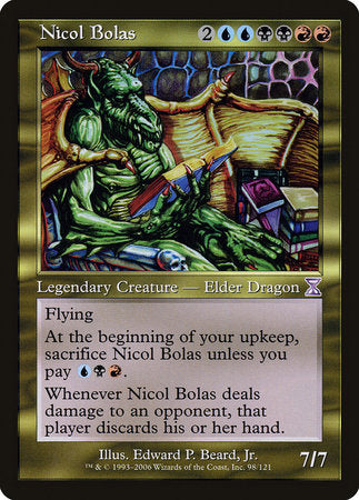 Nicol Bolas [Time Spiral Timeshifted] | Dumpster Cat Games