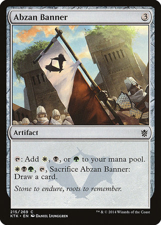 Abzan Banner [Khans of Tarkir] | Dumpster Cat Games