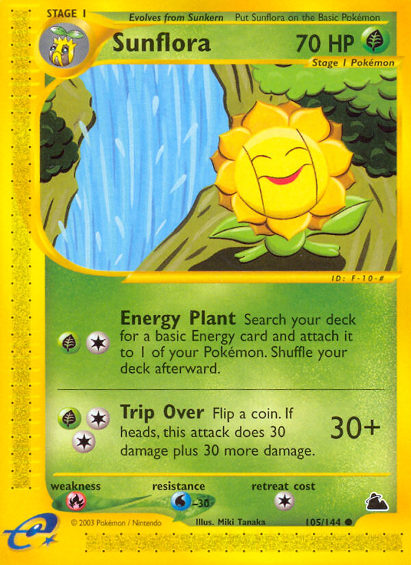 Sunflora (105/144) [Skyridge] | Dumpster Cat Games