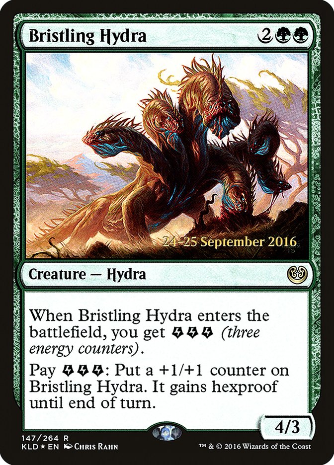Bristling Hydra  [Kaladesh Prerelease Promos] | Dumpster Cat Games