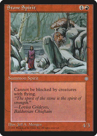Stone Spirit [Ice Age] | Dumpster Cat Games