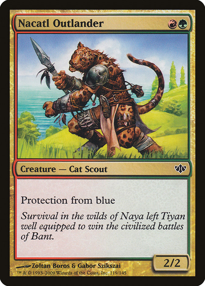 Nacatl Outlander [Conflux] | Dumpster Cat Games