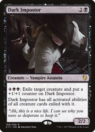 Dark Impostor [Commander 2017] | Dumpster Cat Games