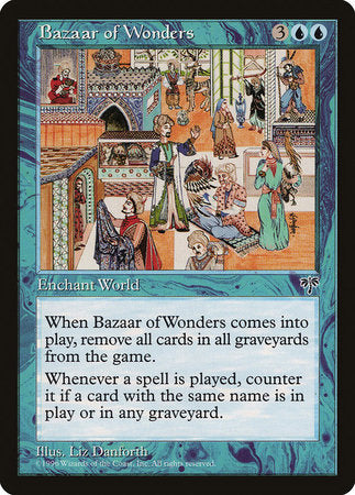 Bazaar of Wonders [Mirage] | Dumpster Cat Games