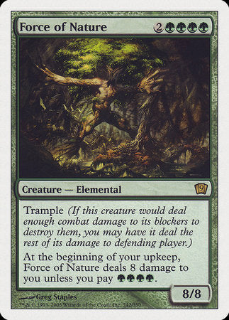 Force of Nature [Ninth Edition] | Dumpster Cat Games