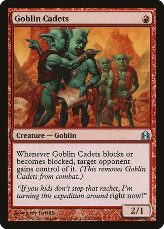 Goblin Cadets [Commander 2011] | Dumpster Cat Games