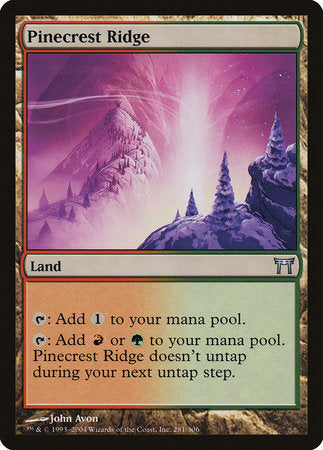 Pinecrest Ridge [Champions of Kamigawa] | Dumpster Cat Games
