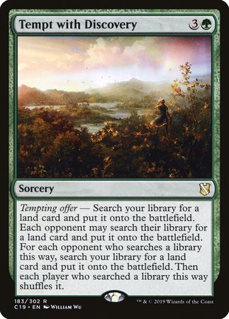 Tempt with Discovery [Commander 2019] | Dumpster Cat Games