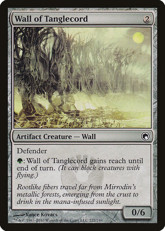 Wall of Tanglecord [Scars of Mirrodin] | Dumpster Cat Games