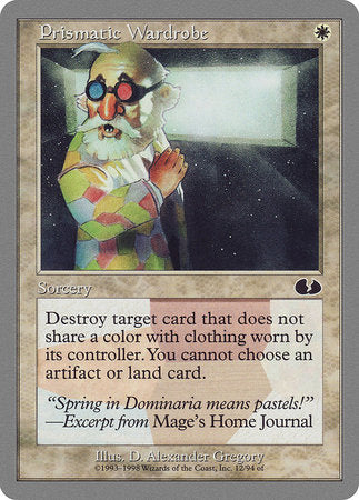 Prismatic Wardrobe [Unglued] | Dumpster Cat Games