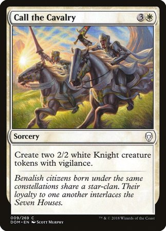 Call the Cavalry [Dominaria] | Dumpster Cat Games
