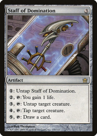 Staff of Domination [Fifth Dawn] | Dumpster Cat Games