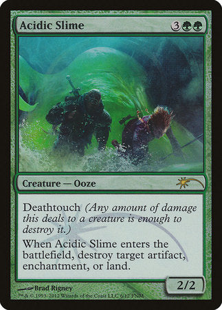 Acidic Slime [Friday Night Magic 2012] | Dumpster Cat Games