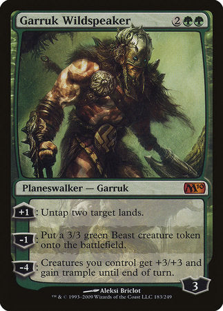 Garruk Wildspeaker [Magic 2010] | Dumpster Cat Games