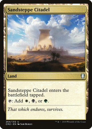 Sandsteppe Citadel [Commander Anthology Volume II] | Dumpster Cat Games