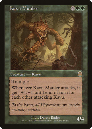 Kavu Mauler [Apocalypse] | Dumpster Cat Games