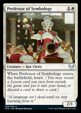 Professor of Symbology [Strixhaven: School of Mages] | Dumpster Cat Games