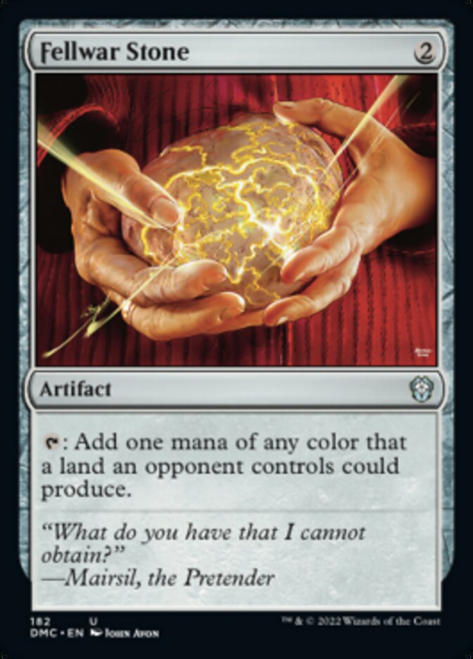 Fellwar Stone [Dominaria United Commander] | Dumpster Cat Games