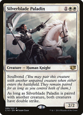 Silverblade Paladin [Commander 2014] | Dumpster Cat Games