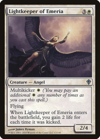 Lightkeeper of Emeria [Worldwake] | Dumpster Cat Games