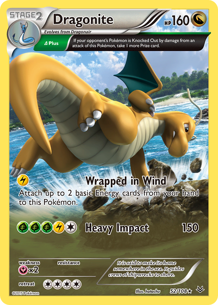 Dragonite (52/108) [XY: Roaring Skies] | Dumpster Cat Games