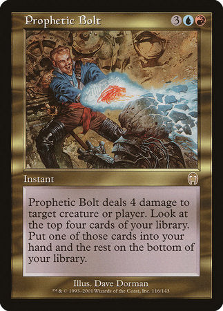 Prophetic Bolt [Apocalypse] | Dumpster Cat Games