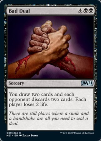 Bad Deal [Core Set 2021] | Dumpster Cat Games