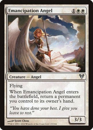Emancipation Angel [Avacyn Restored] | Dumpster Cat Games
