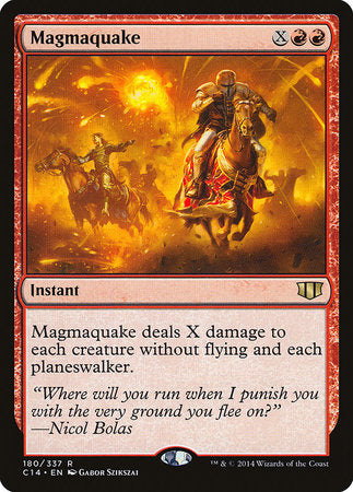 Magmaquake [Commander 2014] | Dumpster Cat Games