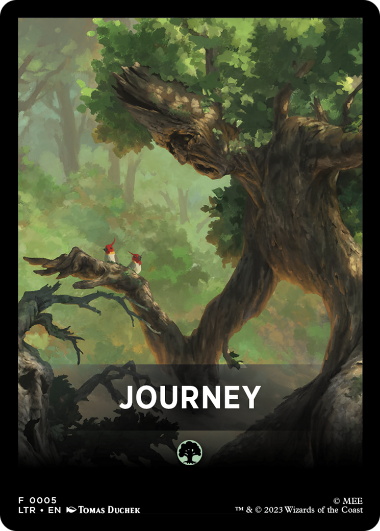 Journey Theme Card [The Lord of the Rings: Tales of Middle-Earth Tokens] | Dumpster Cat Games