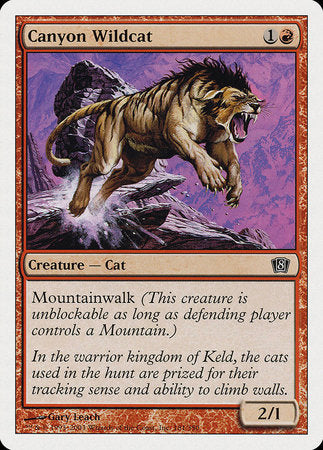 Canyon Wildcat [Eighth Edition] | Dumpster Cat Games