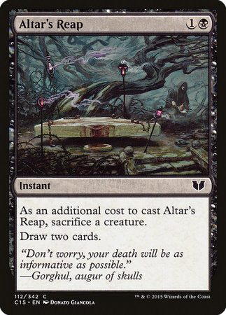 Altar's Reap [Commander 2015] | Dumpster Cat Games