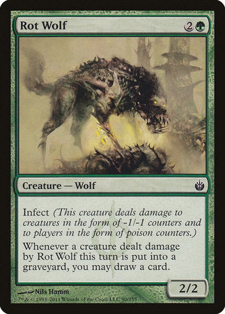 Rot Wolf [Mirrodin Besieged] | Dumpster Cat Games