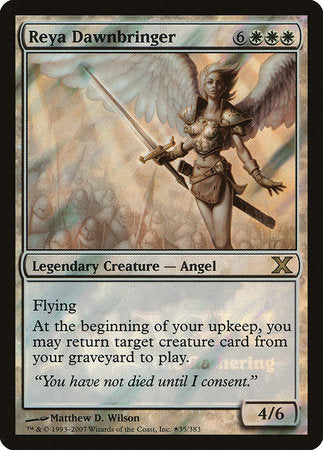 Reya Dawnbringer [Tenth Edition Promos] | Dumpster Cat Games