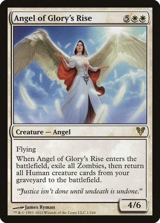 Angel of Glory's Rise [Avacyn Restored] | Dumpster Cat Games