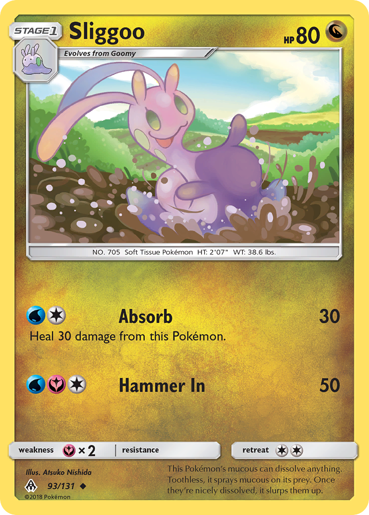 Sliggoo (93/131) [Sun & Moon: Forbidden Light] | Dumpster Cat Games