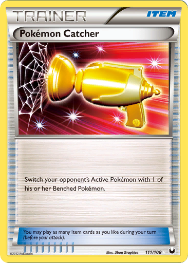 Pokemon Catcher (111/108) [Black & White: Dark Explorers] | Dumpster Cat Games